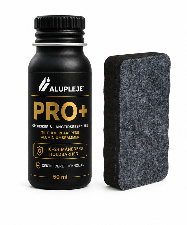 ALUPLEJE PRO+ – SiO2 Overfladebehandling til Alurammer